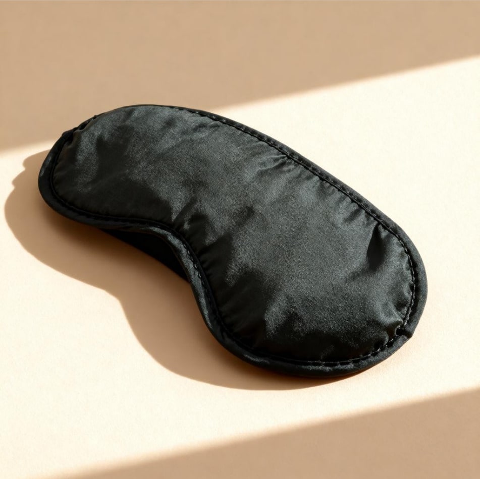 Masque Satiné “Nuit Captive” – Douceur, mystère et abandon - Jardin Intime