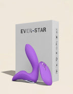 Masseur Prostatique Télécommandé – 12 Modes • Rechargeable USB • Noir & Violet - Jardin Intime