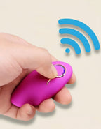 “Oeuf vibrant télécommande – 12 vitesses / Waterproof / Recharge USB - Jardin Intime