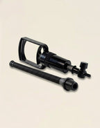 Tuyau flexible et poignée robuste de la pompe Power Pulse.