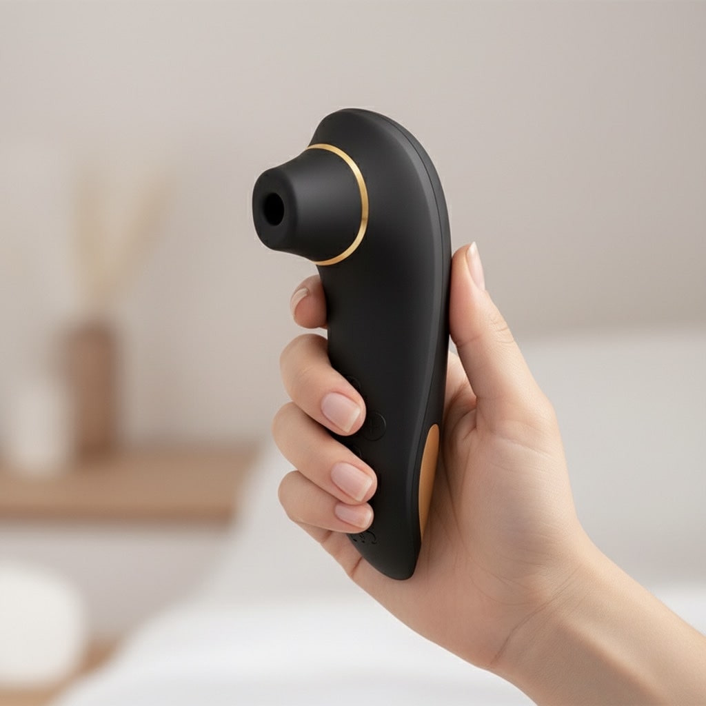 Stimulateur Clitoridien “Air Bliss” – Air Pulsé & Chaleur – Jardin Intime - Jardin Intime