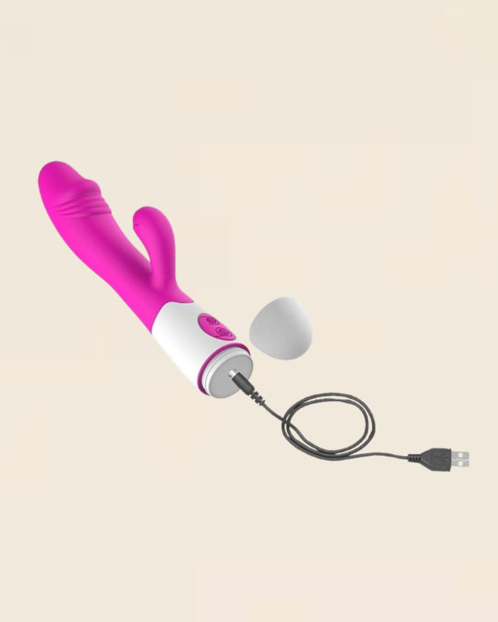 Vibromasseur Rabbit 30 Vitesses – Double Stimulation Clitoris & Point G - Jardin Intime